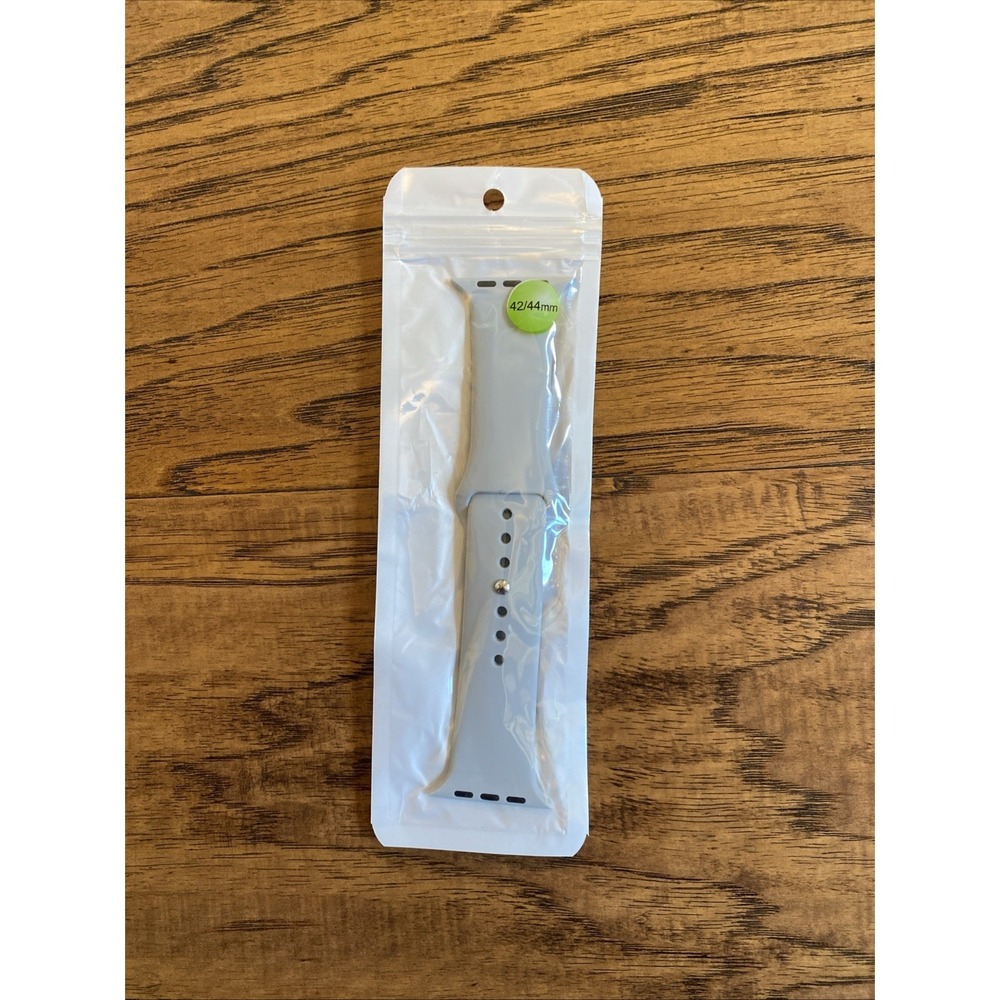 Gray Sport Band Fits Apple Watch Sizes 42mm 44mm New